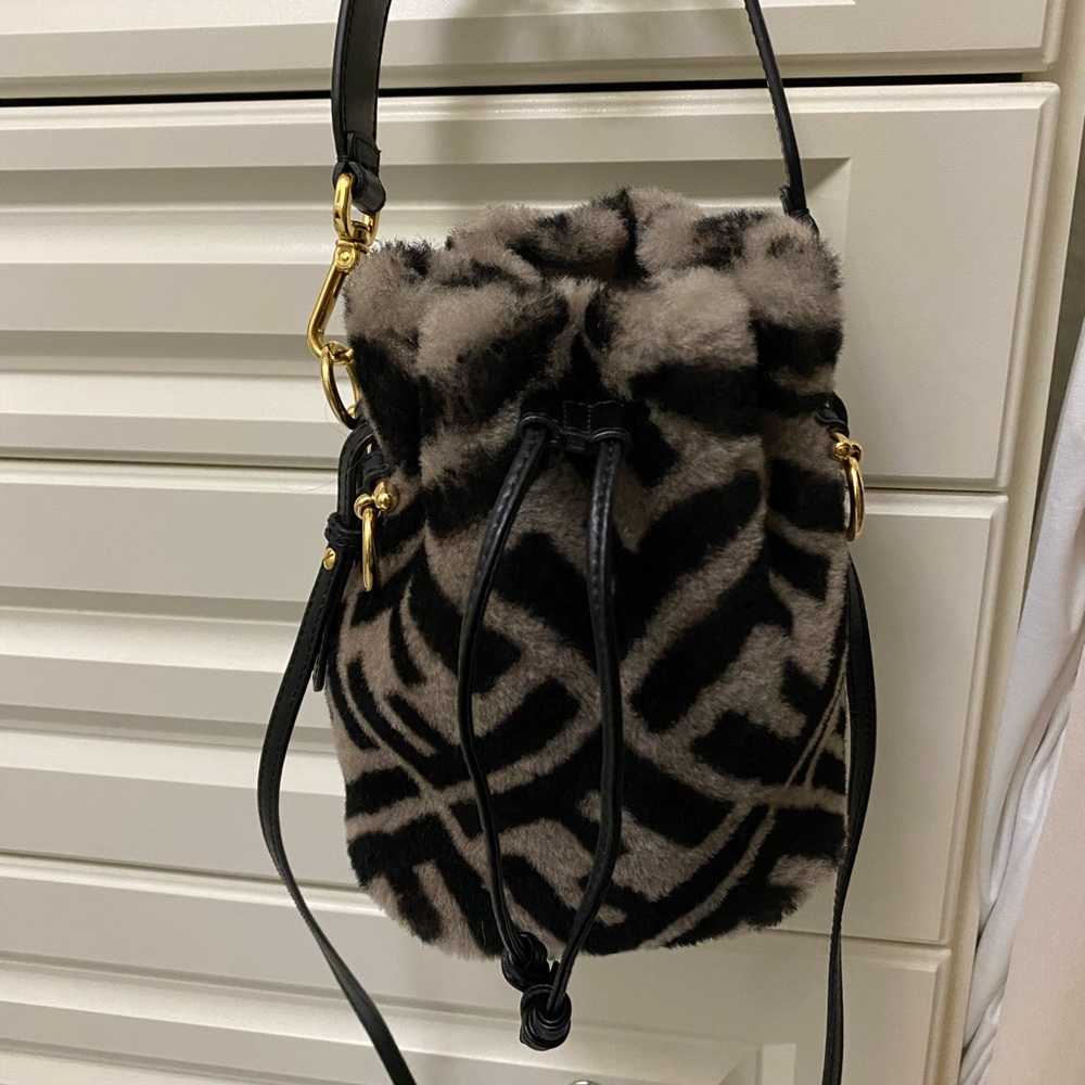 Fendi Zucca Shearling Mon Tresor